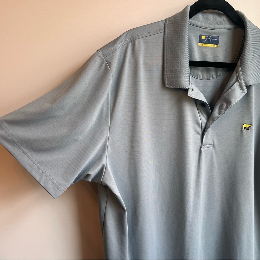 Men's Gray Polo Shirt - Picture 3 of 5